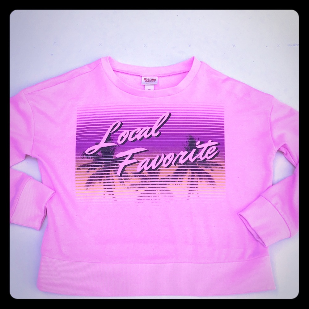 Cropped sweatshirt